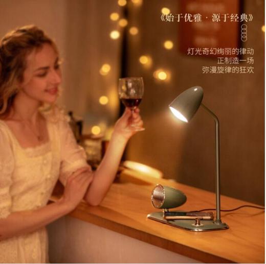 韩国现代多功能二合一 复古台灯音箱-YH-F168 商品图0