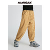 马拉丁潮牌漫画家儿童裤子冬新品粗条灯芯绒复古街头萝卜长裤 商品缩略图0