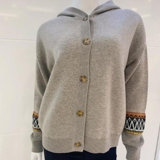 南3春竹连帽开衫 商品图0