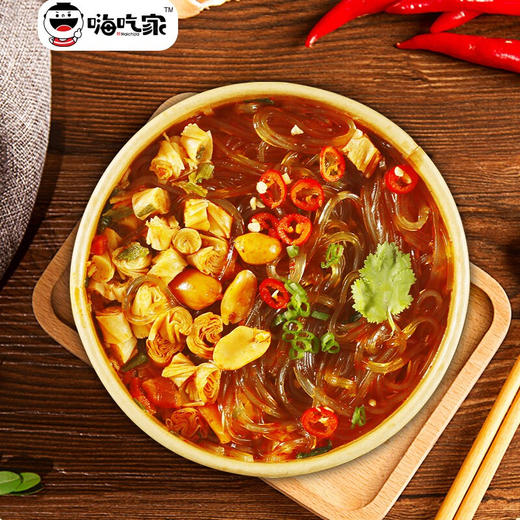 嗨吃家 酸辣粉 143g*6桶礼盒整箱装（酸麻辣）方便速食食品 重庆风味正宗红薯粉丝米线零食夜宵充饥 商品图3