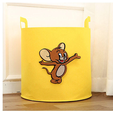 布艺脏衣篮篓 家用折叠脏衣服收纳筐 儿童玩具收纳桶 可爱卡通特大号hsn04 商品图4