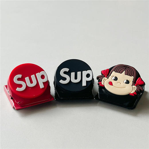 卡通新款金属夹子冰箱贴封口夹磁性贴密封磁力贴 ccl04 商品图6