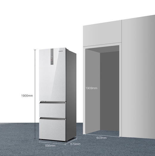 卡萨帝（Casarte）冰箱 BCD-380WLCI374T1U1 冰瓷基岩灰 商品图14