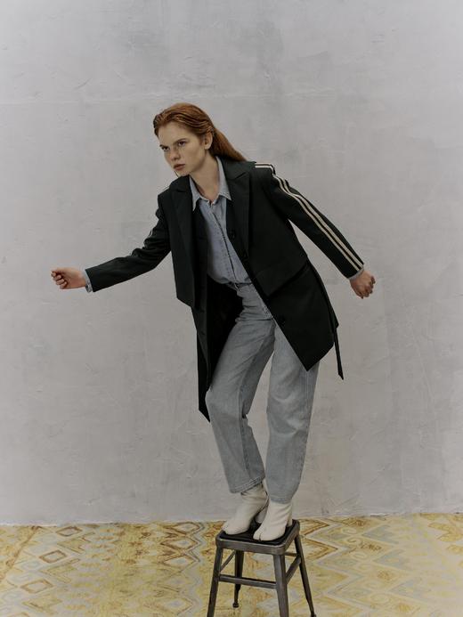 两件套中长款西装 商品图0