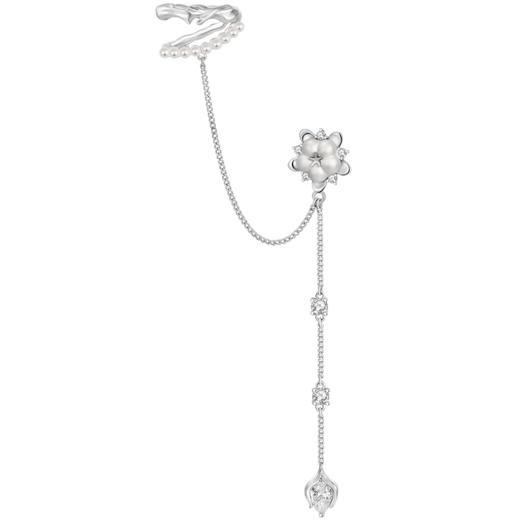 ZEGL设计师棉棉秋语系列棉花耳环女流苏耳钉耳骨夹燕子耳夹耳饰品 商品图5