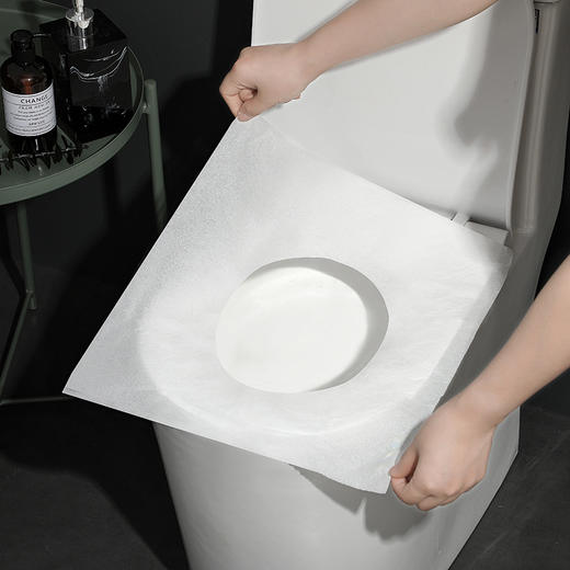 【母婴用品】一次性马桶垫孕妇产妇双层加厚马桶坐垫纸可溶水独立包装马桶垫纸 商品图3