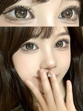 Ginger cocoa可可栗棕「含硅水凝胶」半年抛型