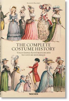 AUGUSTE RACINET. COMPLETE COSTUME HISTORY，完整的古服装大历史，艺术史