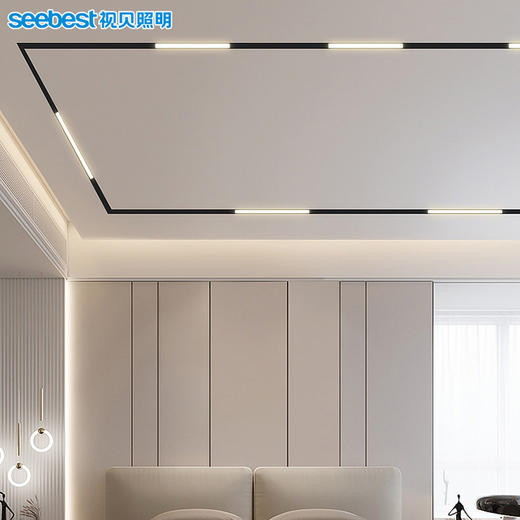 星耀系列-D20磁吸格栅灯(3000k/18w停产) 商品图1