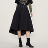 谜底2022冬季新款半身裙女复古裥棉A型高腰半裙中长裙224MB1673 商品缩略图0