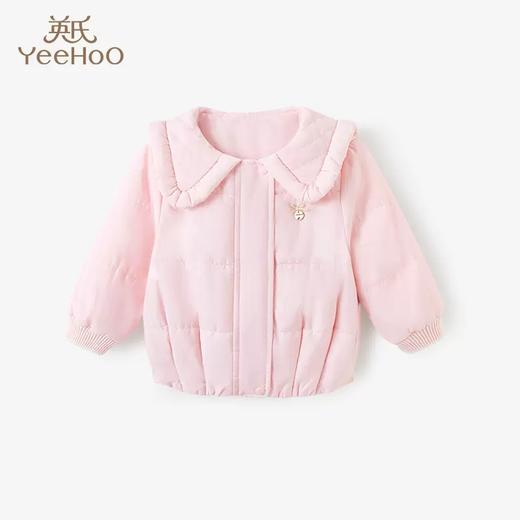 英氏-童衣类（冬）F2英梭短外套云粉色80CM 商品图0