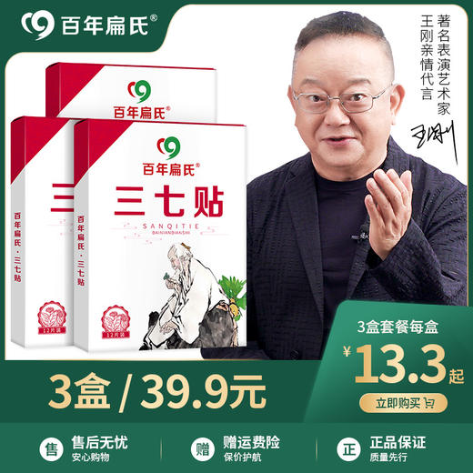 百年扁氏三七贴 商品图1