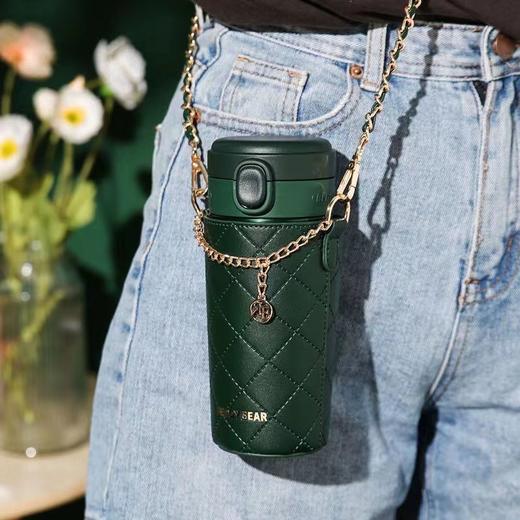 杯具熊弹跳随手保温杯（带杯套）BJX 商品图3