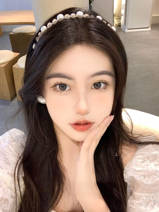 【年抛】原宿奶油 Doragina| 中直径14.2 着色13.5 | 【同品牌多副更划算,选款完整色板在详情页】粉灰 商品图2