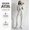 【高腰显瘦 宽松西装阔腿裤！】卡其西装阔腿裤韩系裤子女秋冬拖地裤加绒休闲裤女裤网文面料 商品缩略图1