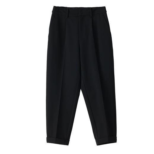 谜底2022冬季新款萝卜裤九分裤女百搭休闲裤宽松遮肉224MK1751 商品图4