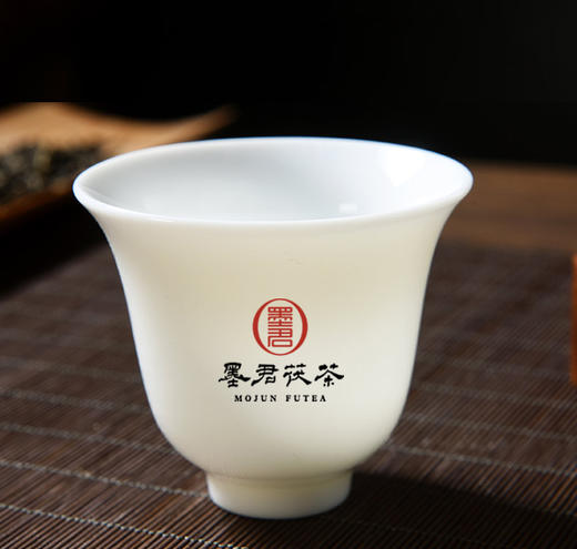 墨君茯茶 羊脂玉白瓷茶具套装 功夫茶杯 商品图4