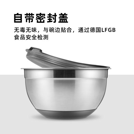 捷克进口/ tescoma 不锈钢滤水篮 厨房圆形洗菜篮淘米沥水筛蔬果篮漏盆 备菜三件套 商品图3
