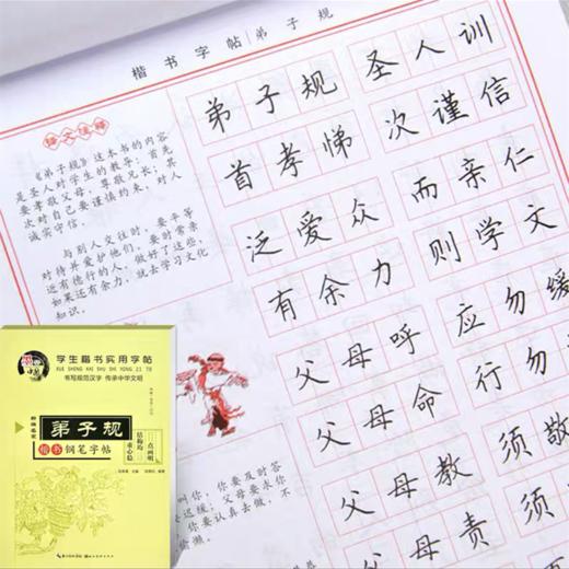 墨香中国田英章楷书硬笔临摹字帖入门基础训练钢笔楷书字帖成年男生女生字体漂亮书法小学楷体初中高中生古诗词大学生成人正楷字帖 商品图4