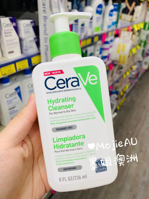 CeraVe适乐肤氨基酸泡沫无泡保湿水杨酸祛痘洗面奶 墨姐澳洲代购  商品图1