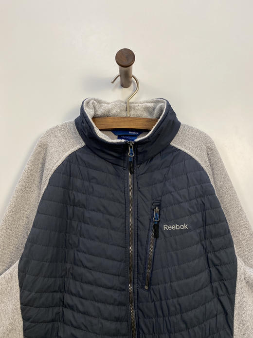 Reebok 锐步 针织毛衣拼接 抓绒 运动外套 _SJK(L) 商品图0