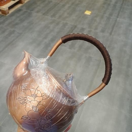 铜壶烧水壶家用纯铜紫铜养生壶泡茶茶具茶壶1.2升 商品图1