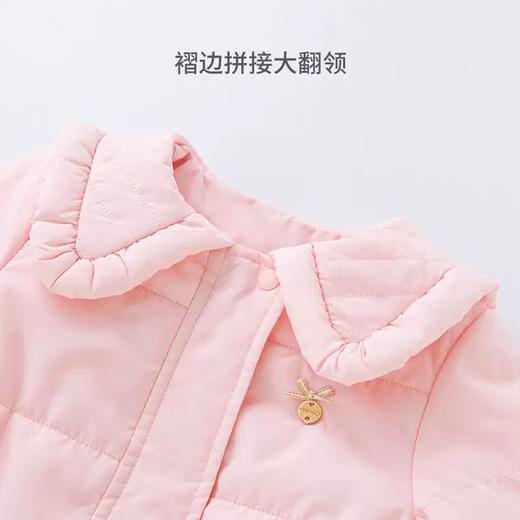 英氏-童衣类（冬）F2英梭短外套云粉色80CM 商品图1