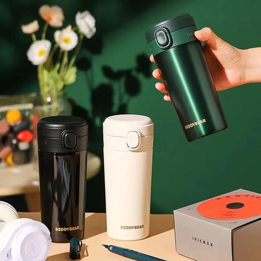 杯具熊弹跳随手保温杯（带杯套）BJX 商品图6