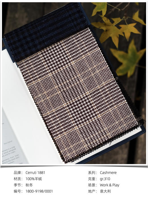 「爱好者直选20款」Lanificio Cerruti 1881 Cashmere 100%羊绒全麻衬单西 商品图5