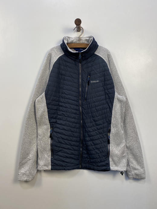 Reebok 锐步 针织毛衣拼接 抓绒 运动外套 _SJK(L) 商品图1