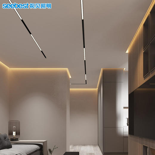 星耀系列-D20磁吸格栅灯(3000k/18w停产) 商品图4