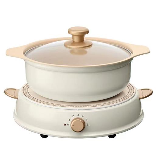 日本爱丽思电磁炉套装IHLP-R14C（白） 商品图0