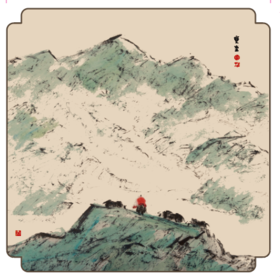 高原风情小茶巾