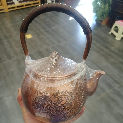铜壶烧水壶家用纯铜紫铜养生壶泡茶茶具茶壶1.2升 商品图0