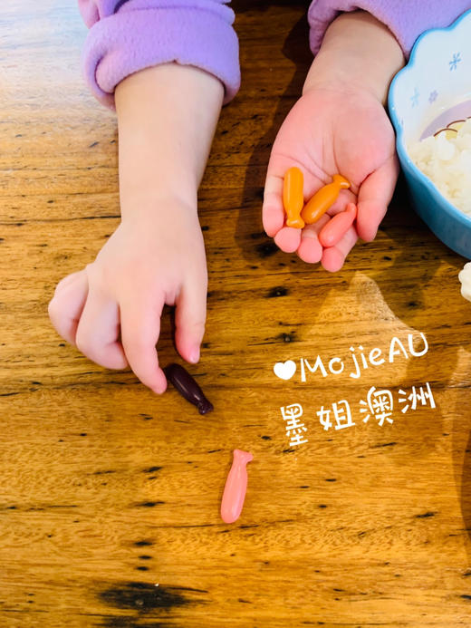 Nature's Way 佳思敏儿童DHA三色高含量爆浆鱼油软胶囊护眼补脑  墨姐澳洲代购 商品图3