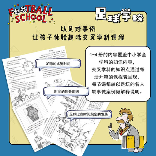 足球学校：全7册 足球运动相关趣味知识 科普百科 少儿读物 商品图5