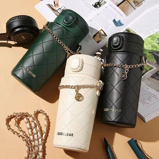 杯具熊弹跳随手保温杯（带杯套）BJX 商品图2