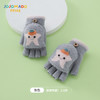 【萌趣鹿角翻盖两用手套】儿童手套冬季韩国新款兒童手套五指小学生保暖手套 半指手套儿童 商品缩略图12