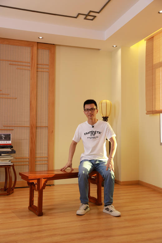 红桥红  家具严选  缅甸花梨(大果紫檀）  【120 恭王府夹头榫条凳】 商品图11