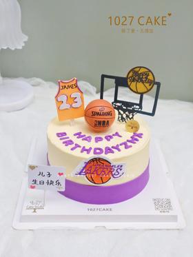 1027CAKE | 篮球主题蛋糕 篮球少年