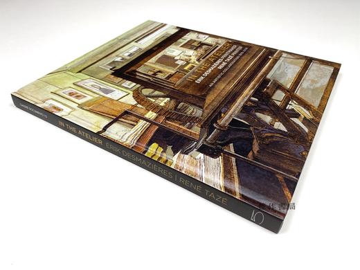 In the Atelier: Erik Desmazieres Printmaker  Rene Taze  Printer/在工作室：版画家埃里克·德斯马齐耶尔和 勒内·塔泽 打印机：艺术合作，1 商品图1