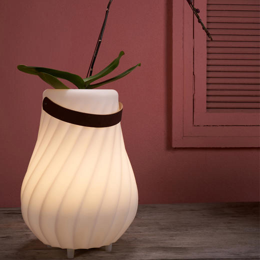 华十乐创意灯具户外聚会露营北欧装饰花瓶摆件冰桶蓝牙音箱-淑女 商品图2