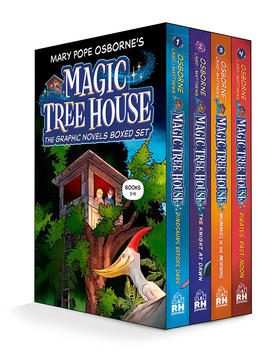 神奇树屋图像小说入门套装英文原版 Magic Tree House Graphic Novel Starter Set