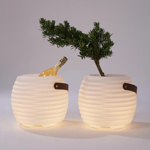 华十乐创意灯具露营聚会礼品北欧花瓶装饰摆件冰桶蓝牙音箱-小胖 商品图0