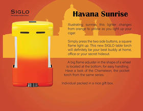 Siglo Havana Sunrise Lighter世纪哈瓦那日出雪茄打火机 可变色