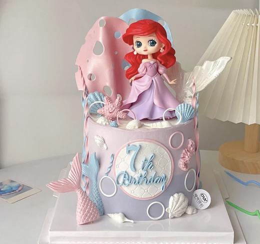 鱼美人公主蛋糕（多款式）-低糖处理无添加 商品图2