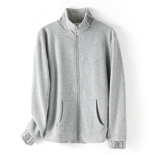 HR WJ66559加绒卫衣外套韩版宽松棒球服开衫【限量】 商品图4