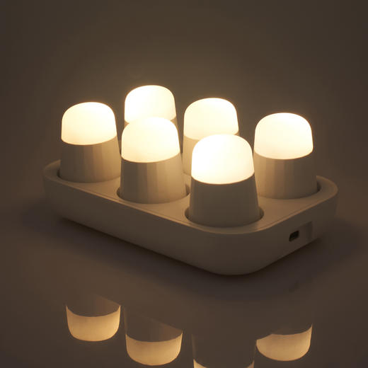 华十乐创意LED氛围灯礼品北欧简约现代装饰摆件彩灯-萤火虫 商品图0