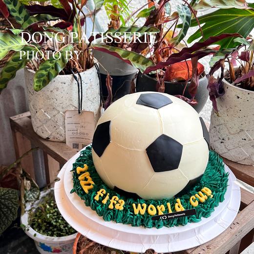 INS复古 狂欢世界杯 · 奶油霜蛋糕（蛋糕上祝福语如需更改请联系客服） 商品图1
