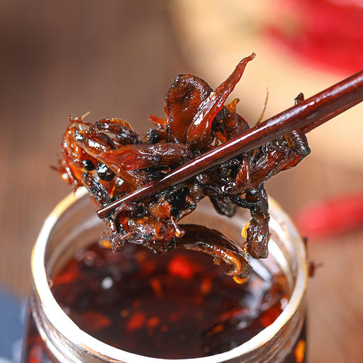 土哆哆云南特产即食鸡枞菌/牛肝菌 罐头香辣口感美味下饭菜 商品图2